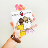 Personalized Acrylic Friendship Plaque 3