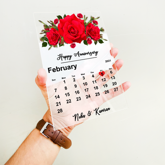 Custom Acrylic Anniversary Plaque 6