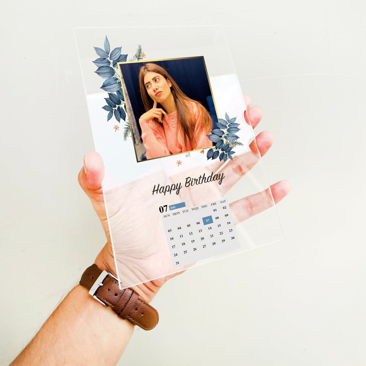 Personalized Acrylic Birthday Plaque 11