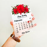 Personalized Acrylic Birthday Plaque 14