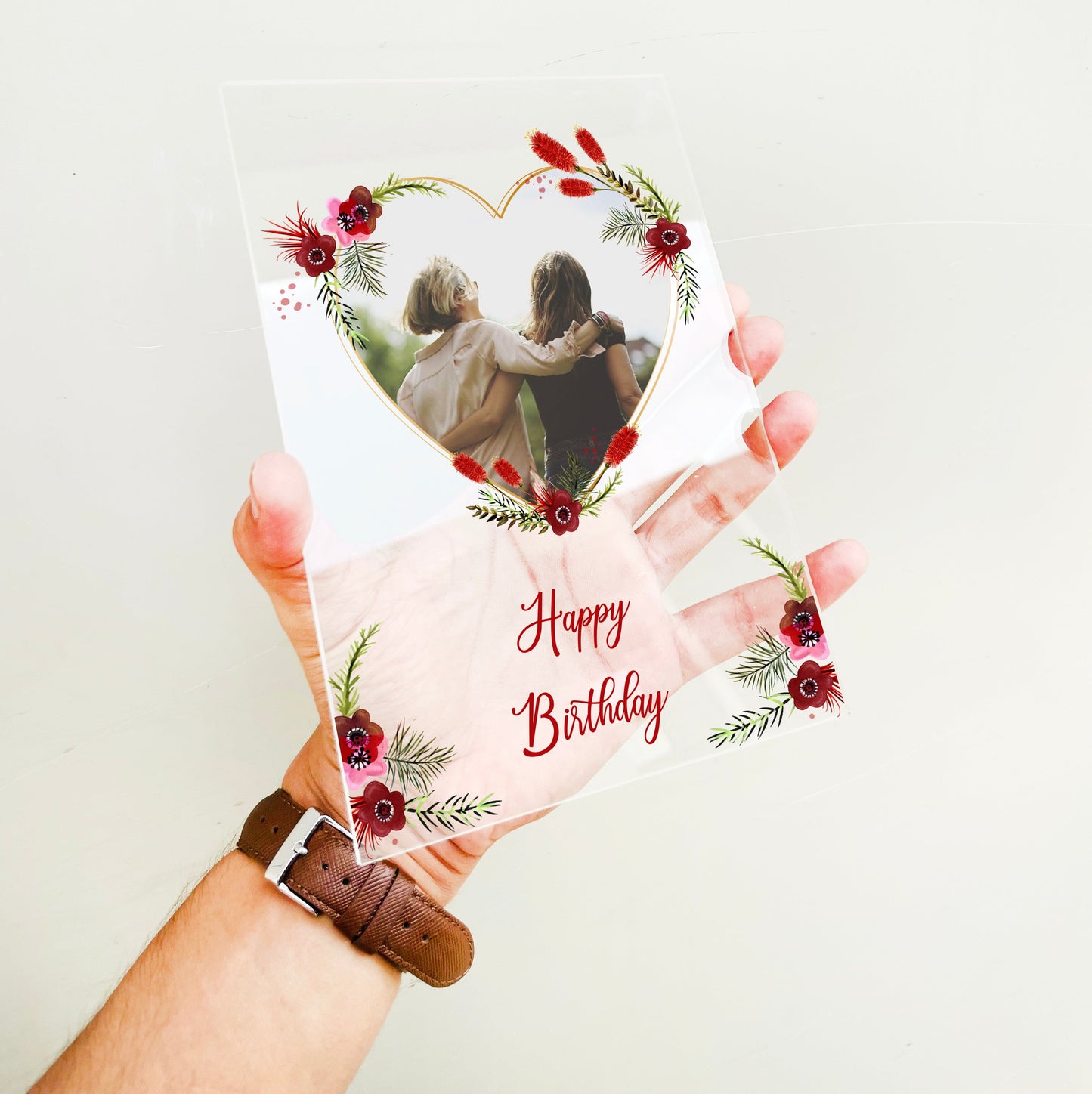 Personalized Acrylic Birthday Plaque 2