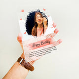 Personalized Acrylic Birthday Plaque 8