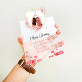 Personalized Acrylic Birthday Plaque