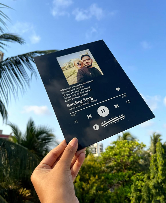 Black Spotify Frame
