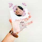 Custom Acrylic Engagement Calendar