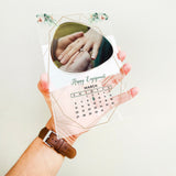 Custom Acrylic Engagement Calendar 2