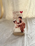 Daddy, You're My Hero – Happy Father's Day Acrylic Frame