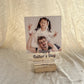 Celebrating Dad – Happy Father's Day Custom Photo Acrylic Frame