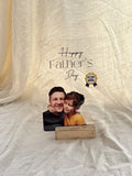 My Dad is My Hero – Father's Day Custom Photo Acrylic Frame