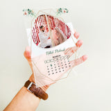 Acrylic Nikkah Mubarak Calendar Plaque 2