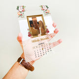 Acrylic Nikkah Mubarak Calendar Plaque 5