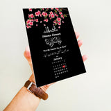 Custom Acrylic Wedding Calendar