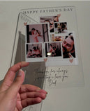 For Dad – Personalized Photo Collage Acrylic Plaque with Custom Message