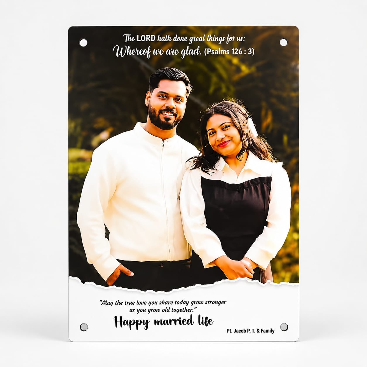 Customize Couple Frame