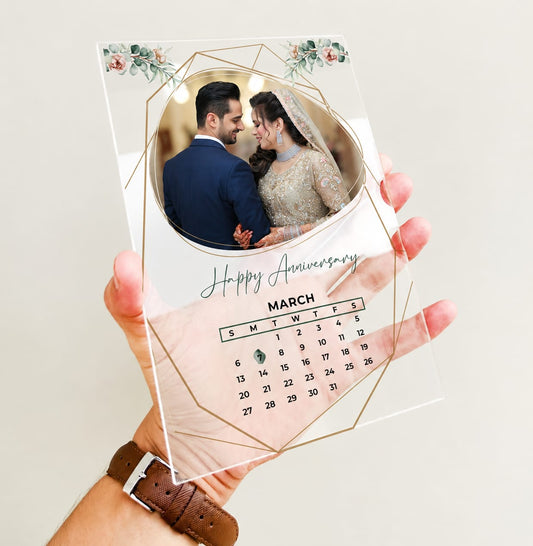 Custom Acrylic Anniversary Plaque