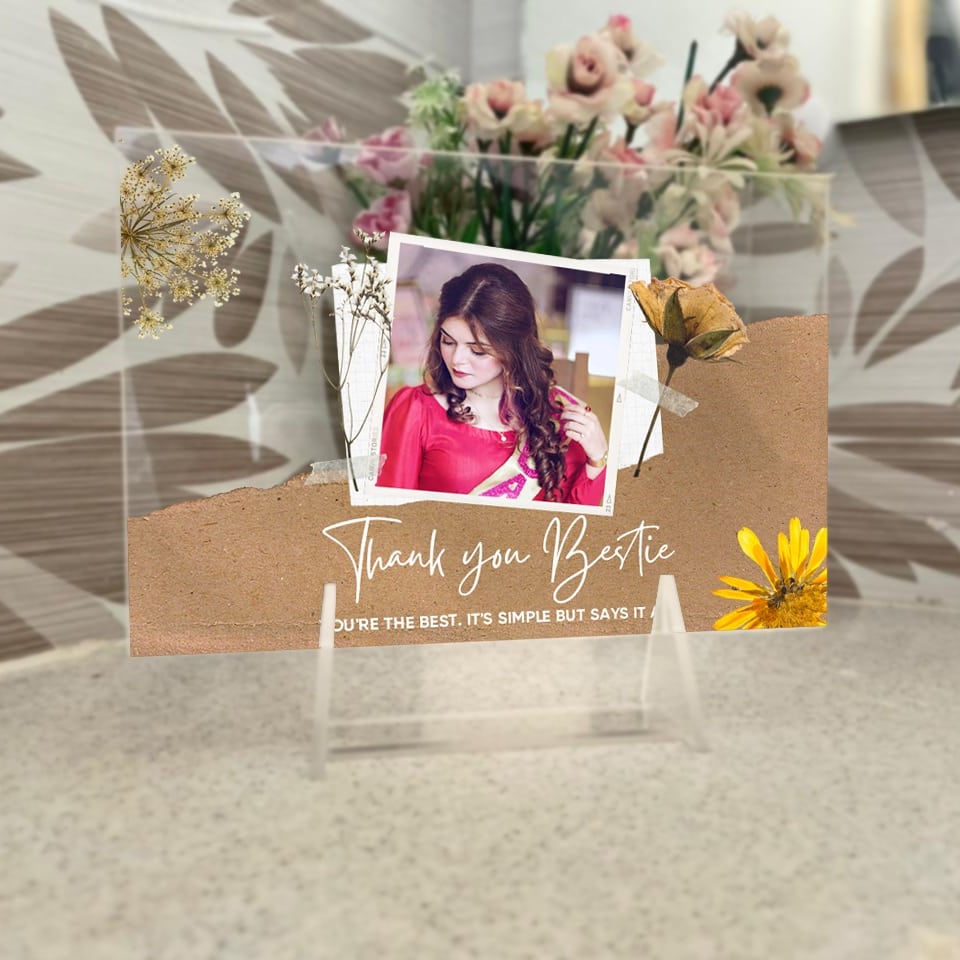 Personalized Acrylic Birthday Plaque 11