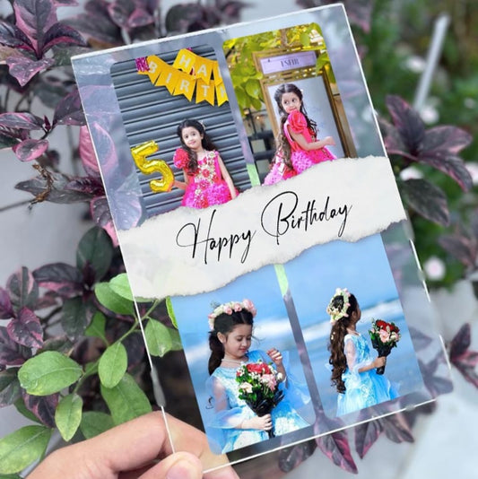 Personalized Acrylic Birthday Plaque 10