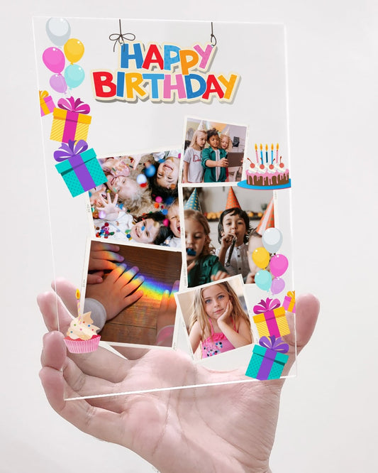 Personalized Acrylic Birthday Plaque 6