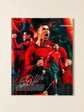 Cristiano Ronaldo Premium Acrylic Poster