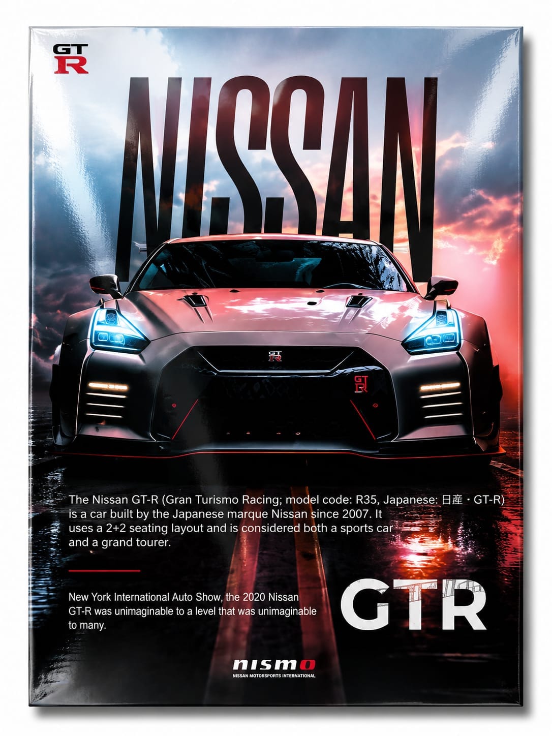 Nissan Skyline GT-R R34 JDM Legend Frame