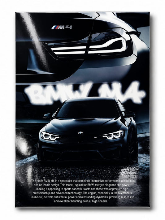 BMW M4 GT4 Motorsport Aesthetic Frame