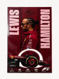Lewis Hamilton Ferrari Era F1 Frame