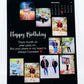 Personalized Birthday Memory Photo Frame with Calendar