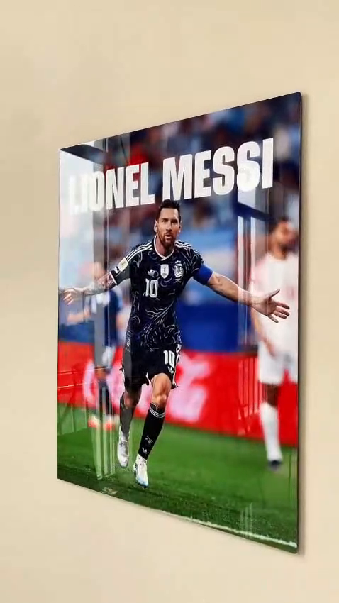 Lionel Messi Premium Acrylic Frame