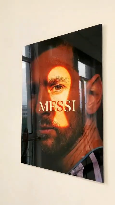 Lionel Messi Premium Acrylic Frame