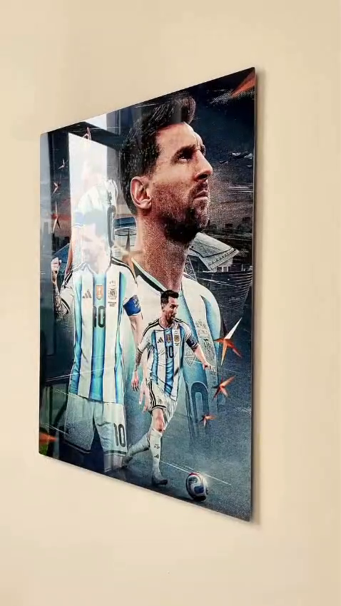Lionel Messi Premium Acrylic Frame